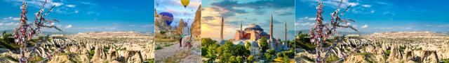 8 dňový poznávací letecký zájazd do Cappadocia a orientálny Istanbul