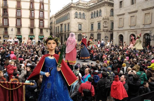Letecký zájazd na Fiesta Santa Eulália v Barcelone
