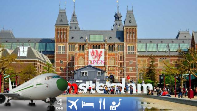Letecký zájazd do Amsterdamu a výstava kvetín v Keukenhofe
