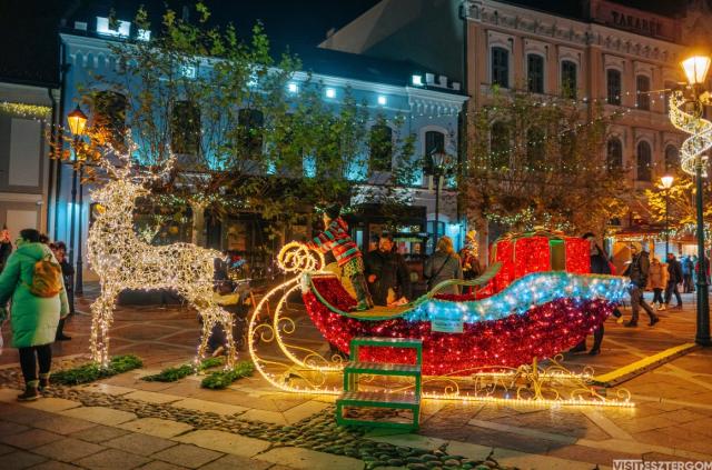 Advent v Ostrihome s korčuľovaním