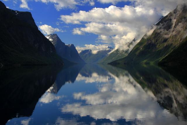 Norské fjordy