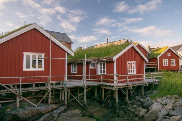 Typické norské rorbu