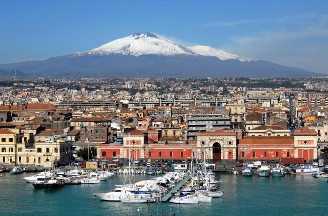 Sicília: Etna, Savoca, Katánia, Syrakúzy a Taormina