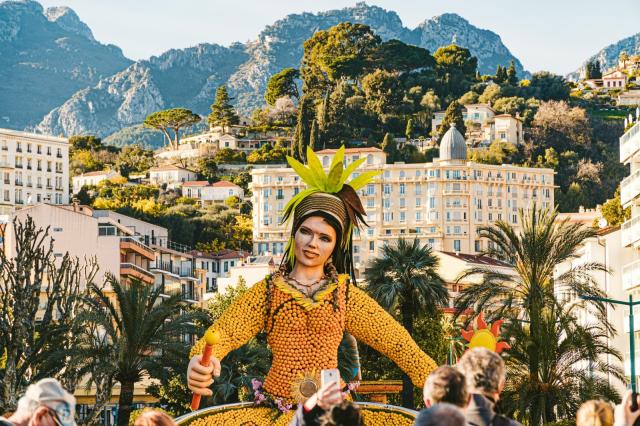 Azúrové pobrežie: Karneval v Nice, citrónové slávnosti v Menton