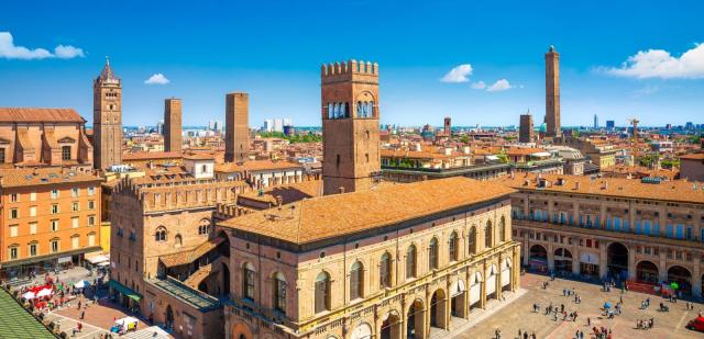 Taliansko: Bologna, Lago Maggiore a Miláno