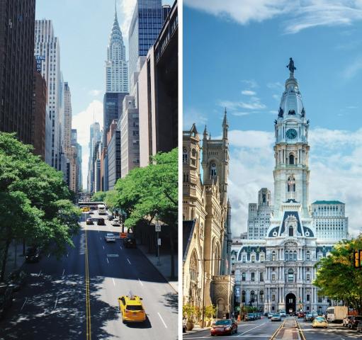 New York & Philadelphia: Metropoly východného pobrežia