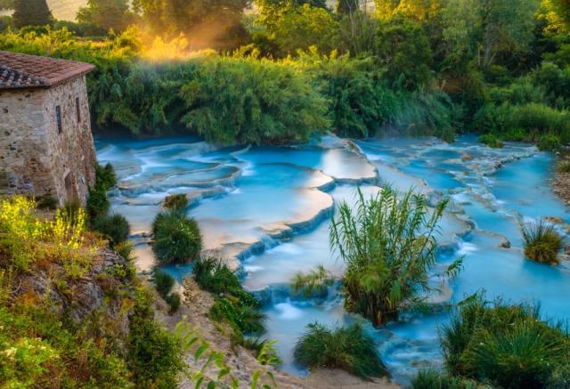 Řím s odpočinkem v termálních lázních Saturnia