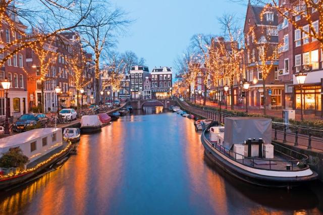 Adventní Amsterdam a festival světel