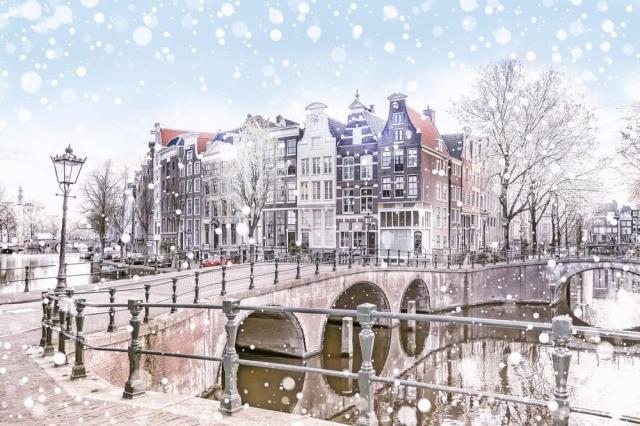 Adventní Amsterdam a festival světel