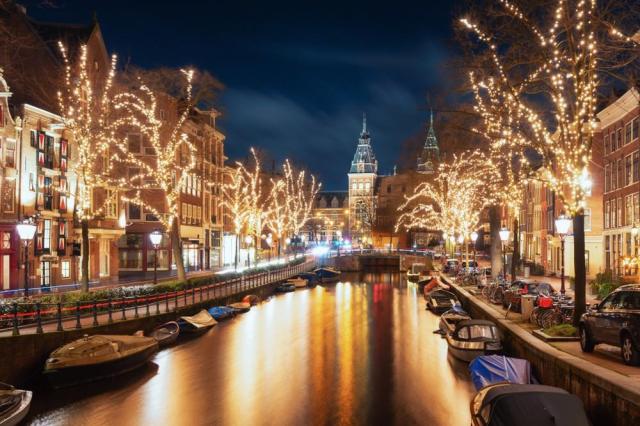 Adventní Amsterdam a festival světel