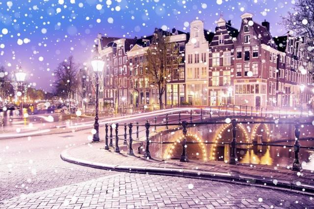 Adventní Amsterdam a festival světel