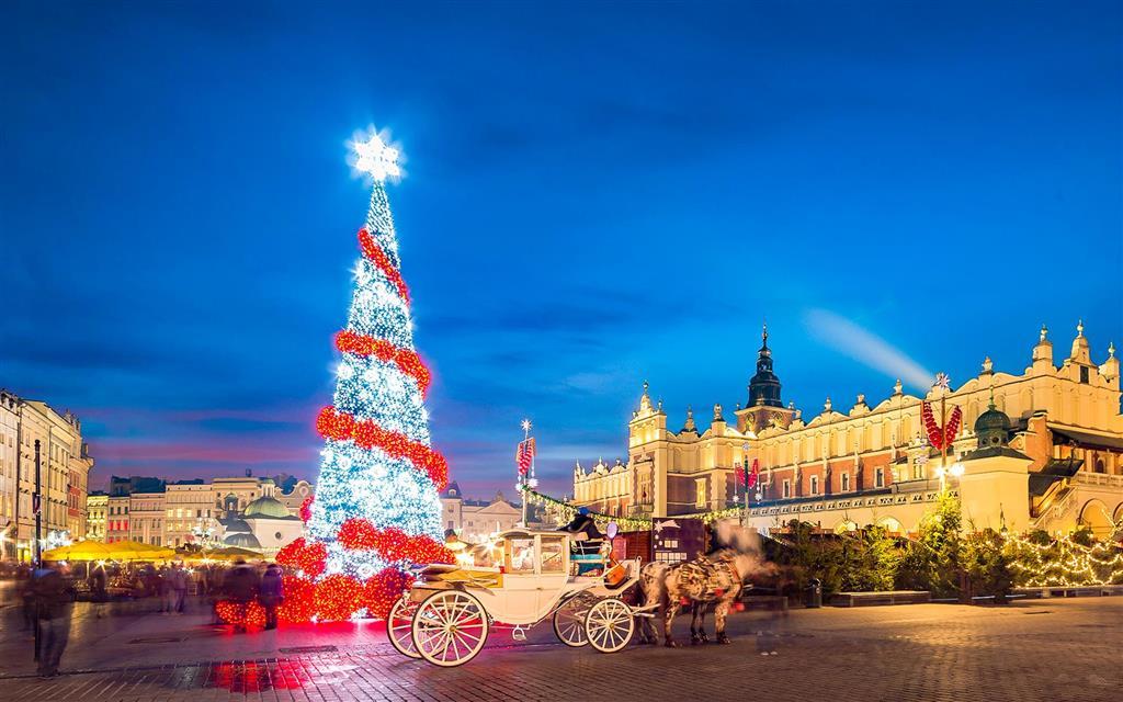Adventní trhy v Krakově