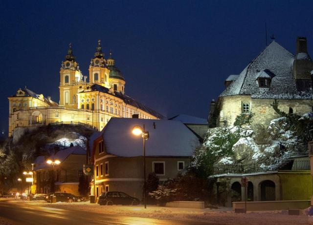 Adventní klášter Melk a Kremže