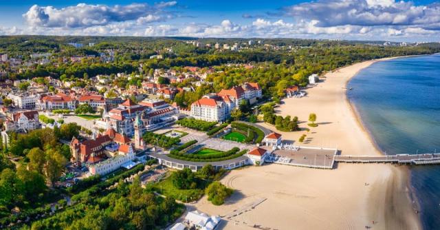 Polské Trojměstí a písečná kosa Hel