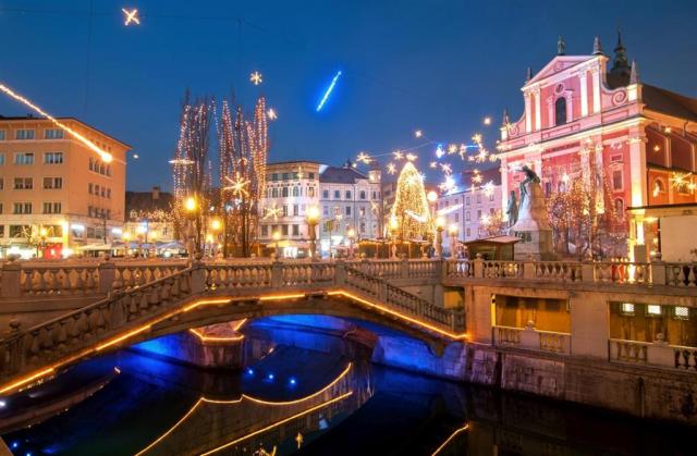 Adventní Záhřeb a Lublaň
