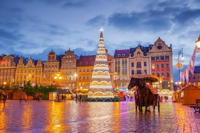 Advent ve Vratislavi z Prahy