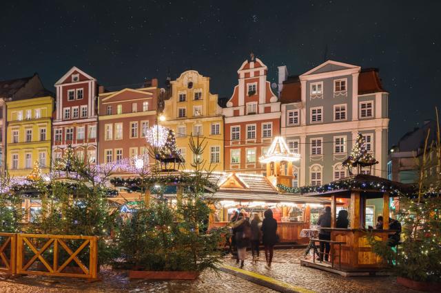 Advent ve Vratislavi z Prahy