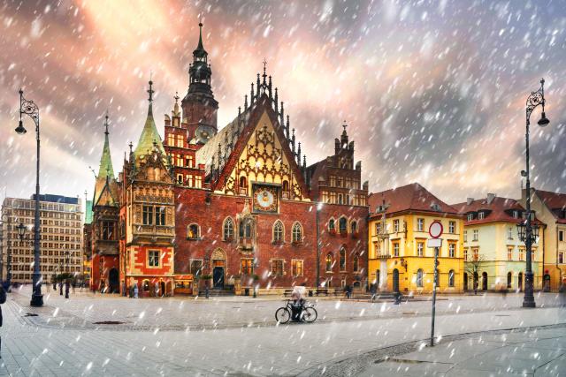 Advent ve Vratislavi z Prahy
