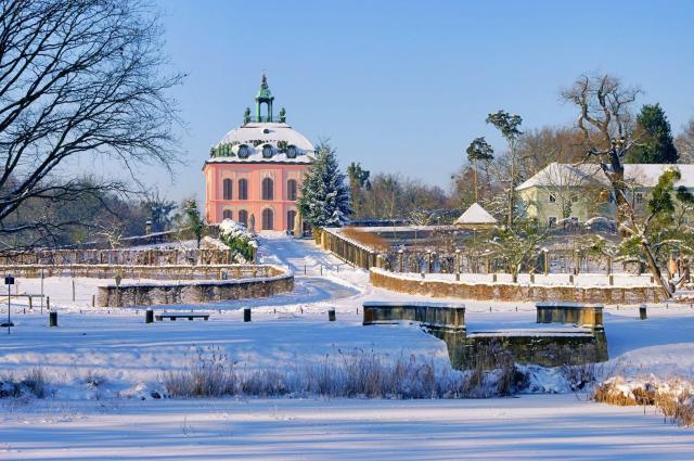 Advent na zámku Moritzburg a pevnosti Königstein