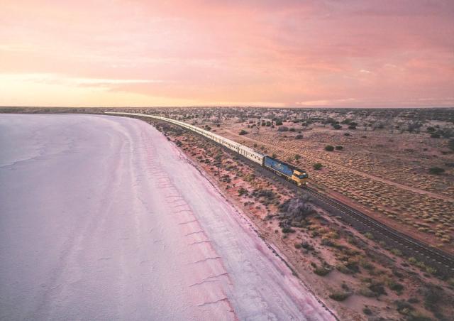 Luxusním vlakem Indian Pacific ze Sydney do Perthu