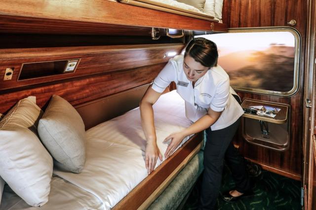 Luxusním vlakem The Ghan z jihu na sever Austrálie