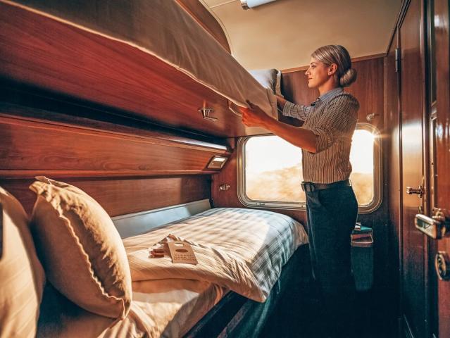 Luxusním vlakem The Ghan z jihu na sever Austrálie