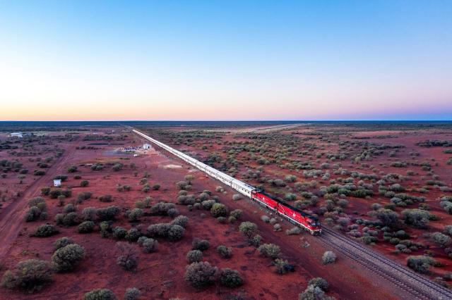 Luxusním vlakem The Ghan z jihu na sever Austrálie