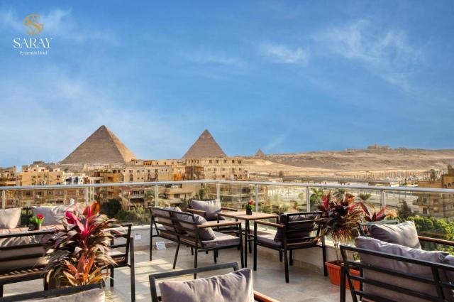 Saray Pyramids & Museum View