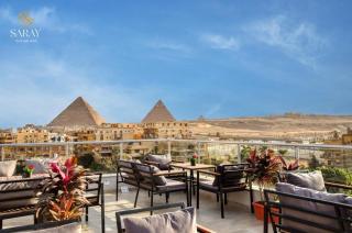 Saray Pyramids & Museum View