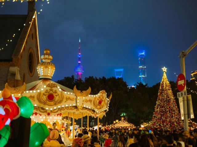Advent v Šanghaji