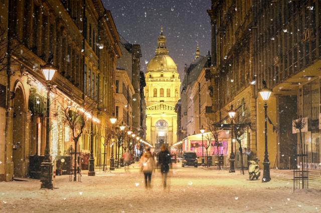 Budapešť - vánoční trhy vlakem