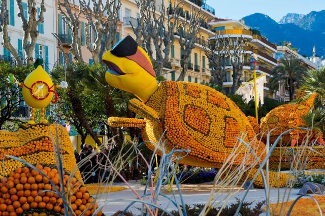 Festival citrusů v Mentonu 