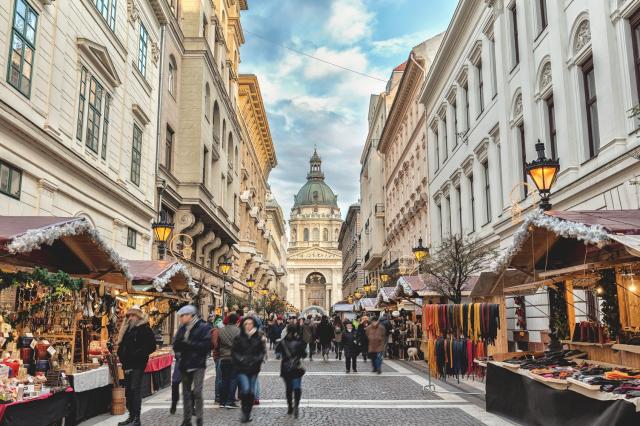 Budapešť - vánoční trhy vlakem z Bratislavy
