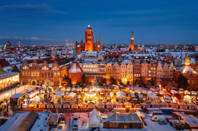 Advent v polském Gdaňsku