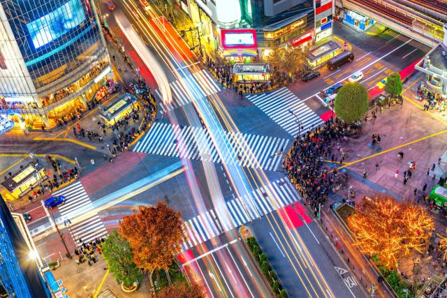 Shibuya crossing