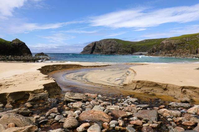 Pláž Dalbeg Beach na Lewisu