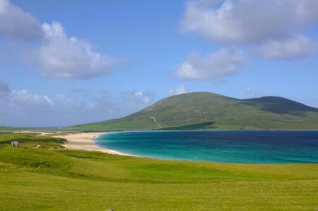 Pláž Scarista Beach na Harrisu