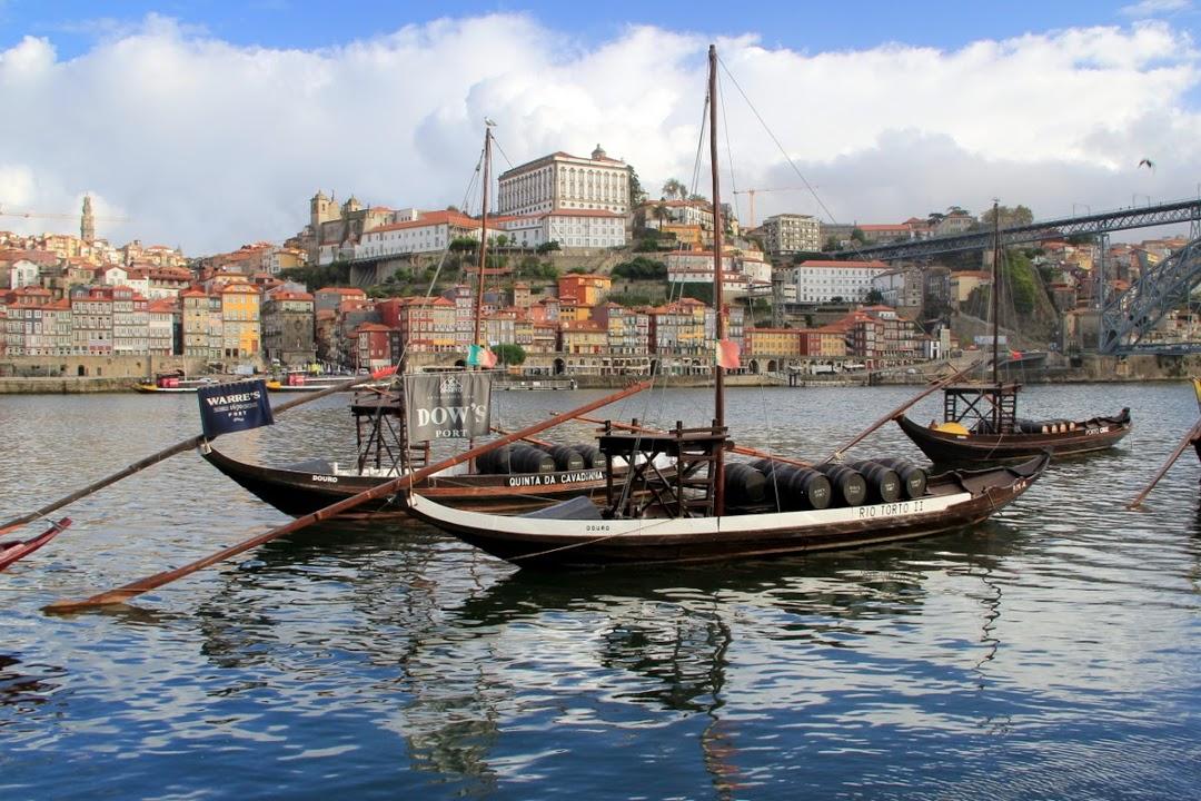 Porto - pohled od řeky Douro