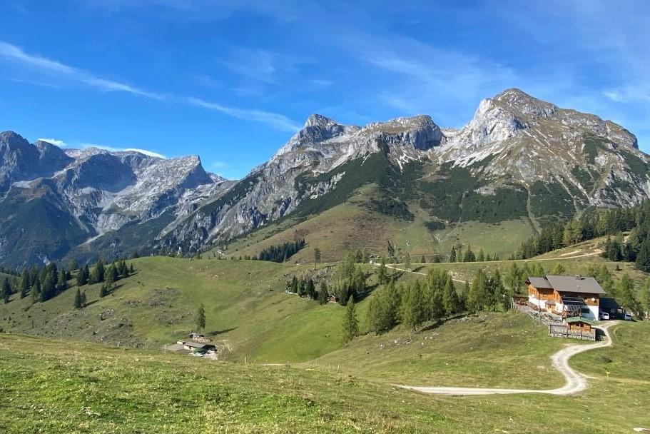 Pohledy z vyhlídkového vrcholu Bischlinghöhe 1 834 m