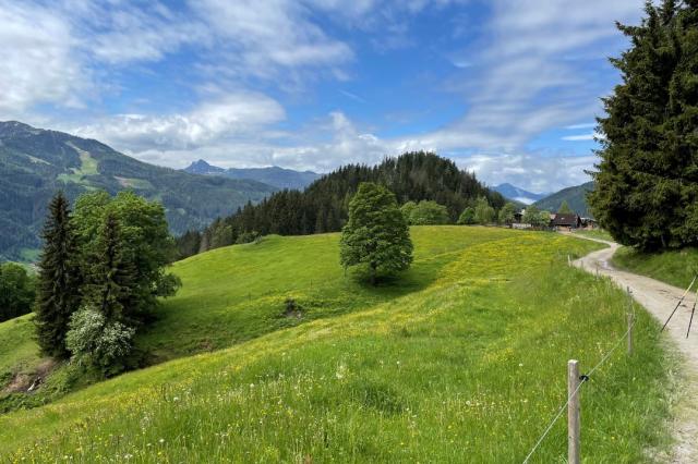 Náhorní plošina Voberg v okolí Ramsau