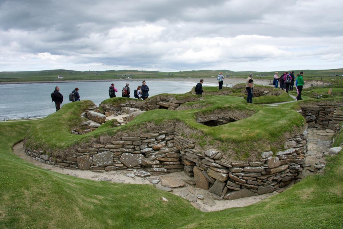 Scara Brae - Orknejské ostrovy