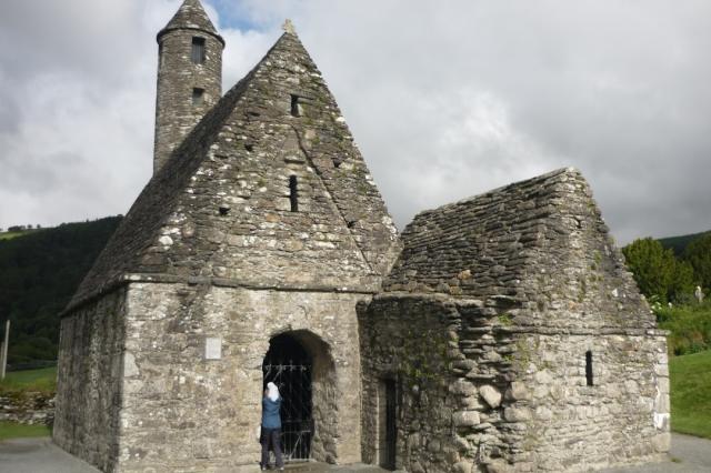 Dochovalé zbytky kláštera Glendalough