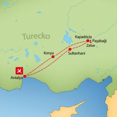 Kappadócia - poznávací zájazd v srdci Turecka